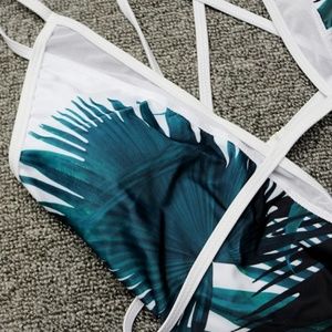 Cosmic 🐢 Swim - 🐇💗 palm leaf Monokini💞😍 Cosmic 🐢 Swim - 🐇💗 palm leaf Monokini💞😍